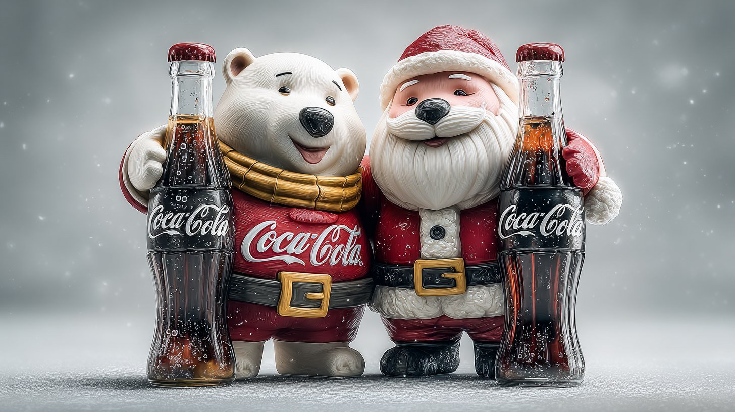 Ours polaire & Père Noël