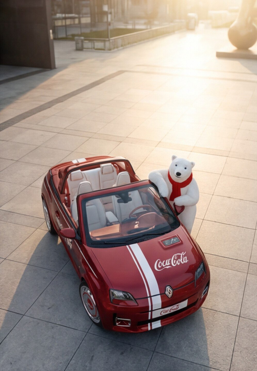 Cabriolet & ours polaire