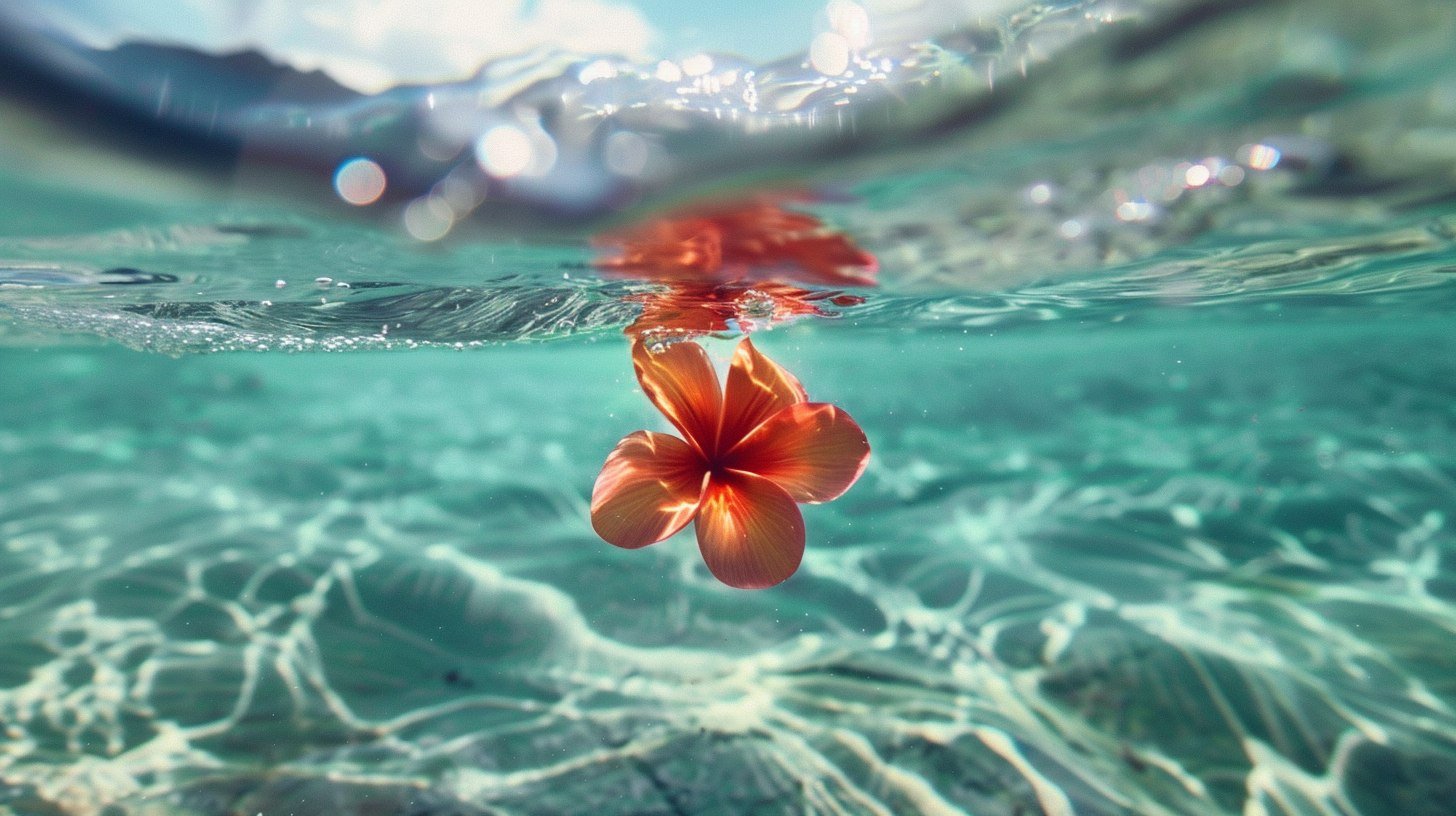 Fleur flottante